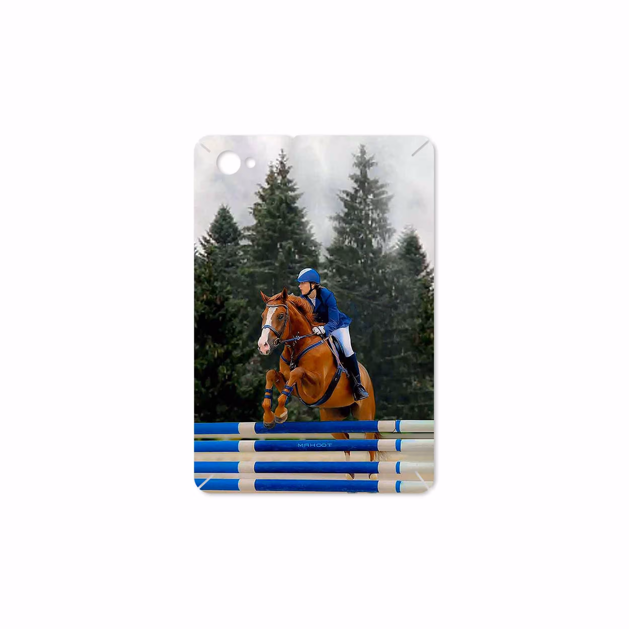 برچسب پوششی ماهوت مدل Equestrianism مناسب برای تبلت سامسونگ Galaxy Tab 7.7 2011 P6800