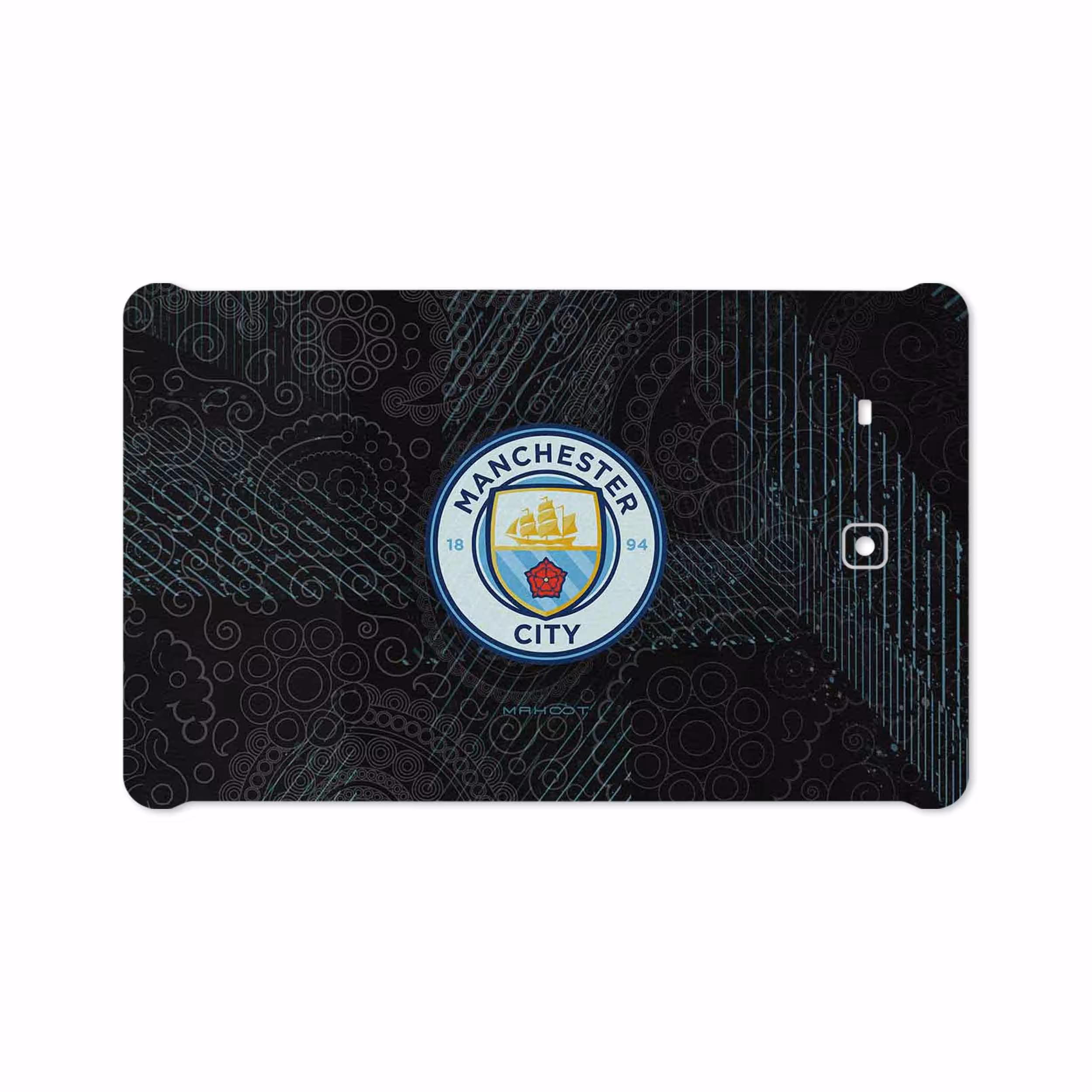 برچسب پوششی ماهوت مدل Manchester-City مناسب برای تبلت سامسونگ Galaxy Tab E 9.6 2015 T561