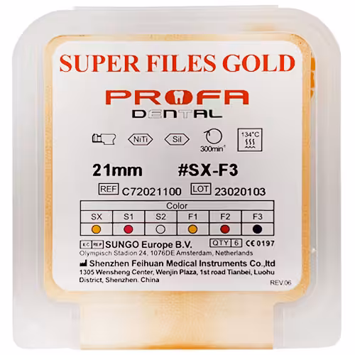 فایل روتاری طلایی پروفا PROFA GOLD - فروشگاه تخصصی دندانپزشکی سپیرا