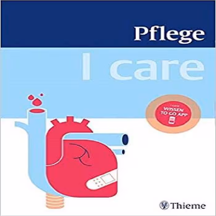 I care Pflege کتاب پزشکی آلمانی من مراقبت میکنم