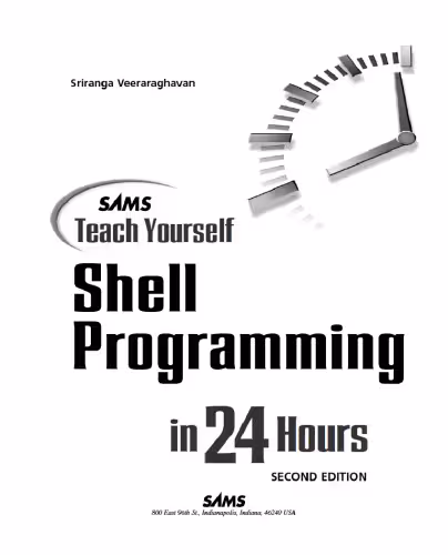 خرید و دانلود نسخه کامل کتاب Sams Teach Yourself Shell Programming in 24 Hours