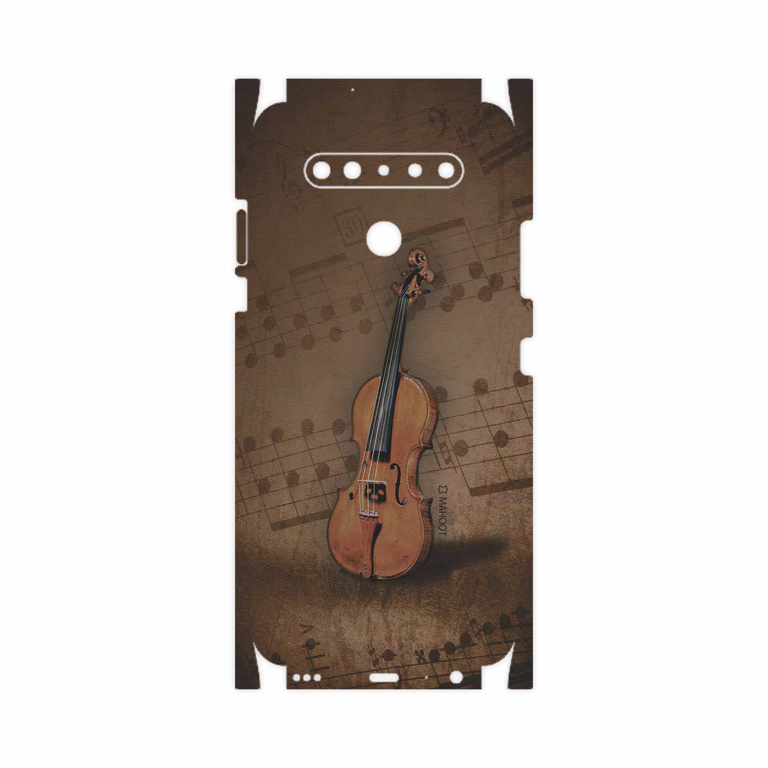 برچسب پوششی ماهوت مدل Violin-Instrument-FullSkin مناسب برای گوشی موبایل ال جی K41s