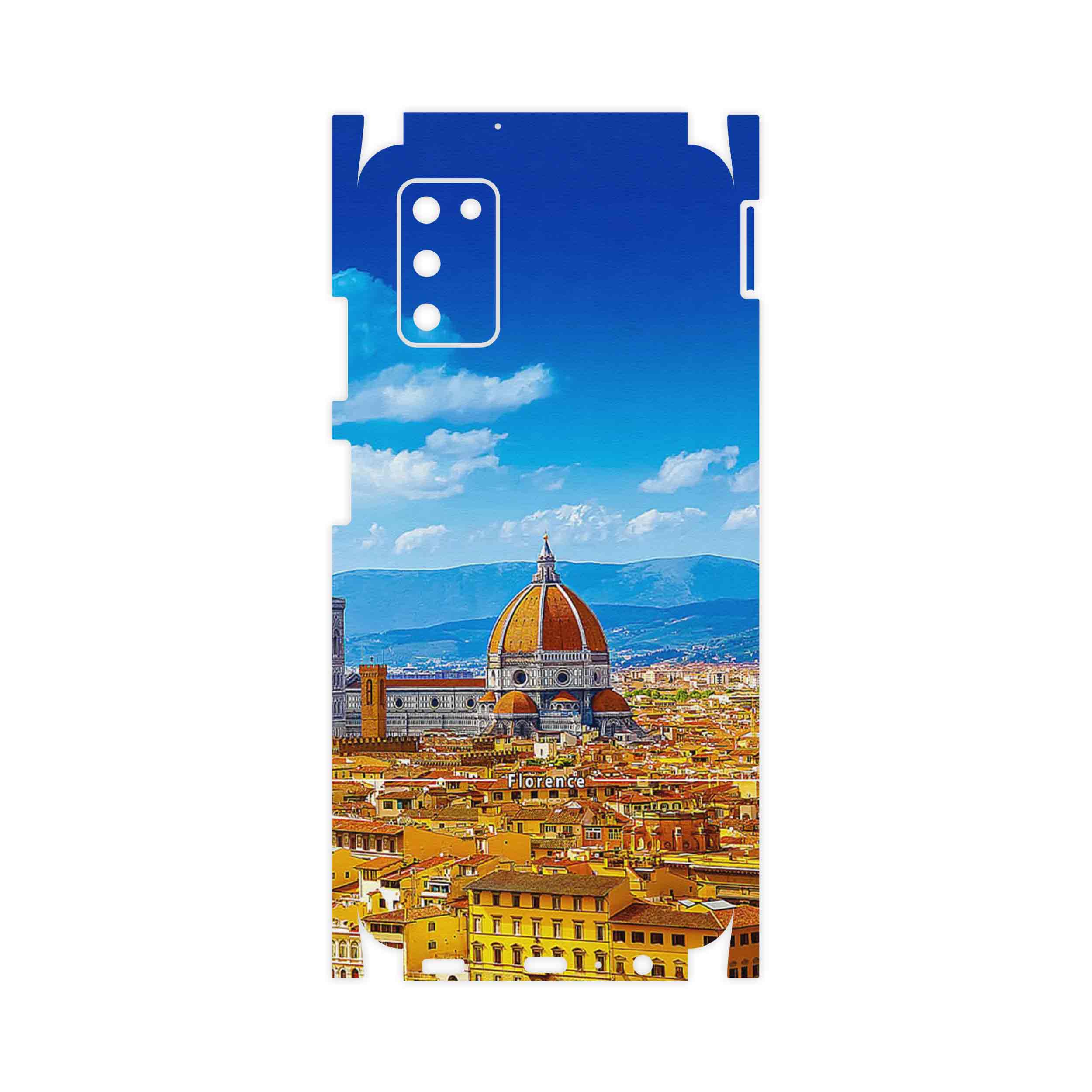 برچسب پوششی ماهوت مدل City of Florence-FullSkin مناسب برای گوشی موبایل سامسونگ Galaxy A03S