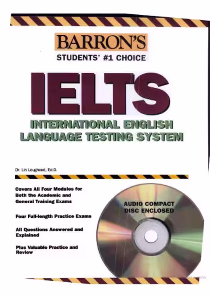 خرید و دانلود نسخه کامل کتاب Barron's IELTS: International English Language Testing System