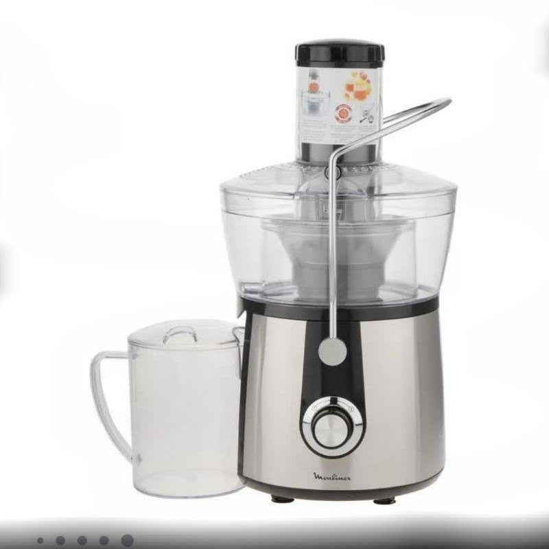 آبمیوه گیری مولینکس اصل رنگ استیل .قدرت800وات باضمانت نامه معتبر بدرسان