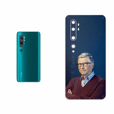 برچسب پوششی ماهوت مدل Bill Gates مناسب برای گوشی موبایل شیائومی Mi Note 10 Pro
