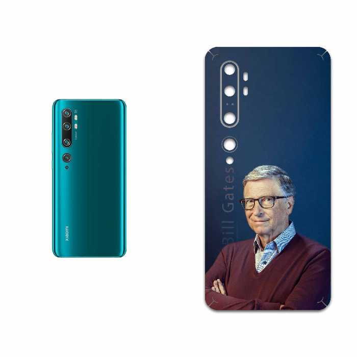 برچسب پوششی ماهوت مدل Bill Gates مناسب برای گوشی موبایل شیائومی Mi Note 10 Pro