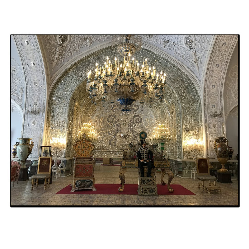 تابلو شاسی بکلیت طرح آثار تاریخی ایران کاخ نیاوران مدل SH-11498 | دنیای قاب