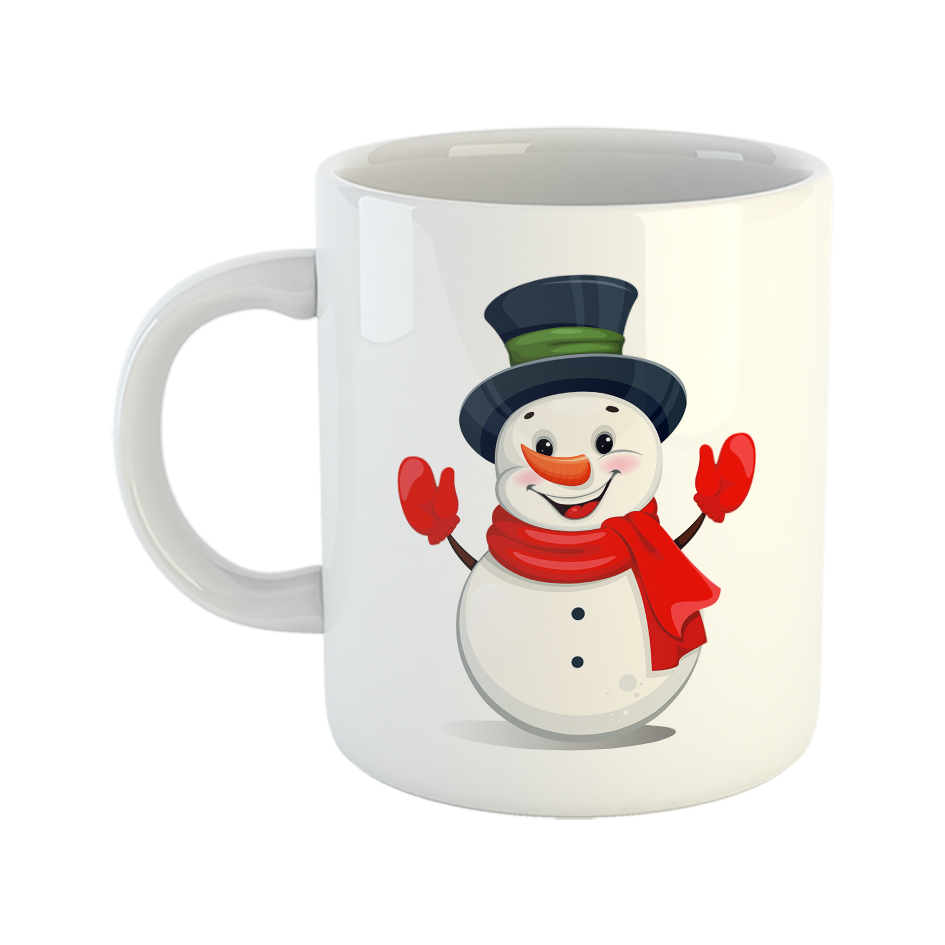 ماگ طرح آدم برفی خندان