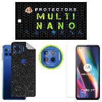 محافظ صفحه نمایش مولتی نانو مدل X-SLFG مناسب برای گوشی موبایل موتورولا Moto G 5G Plus به همراه برچسب پوششی پشت و محافظ لنز دوربین | کالا برتری