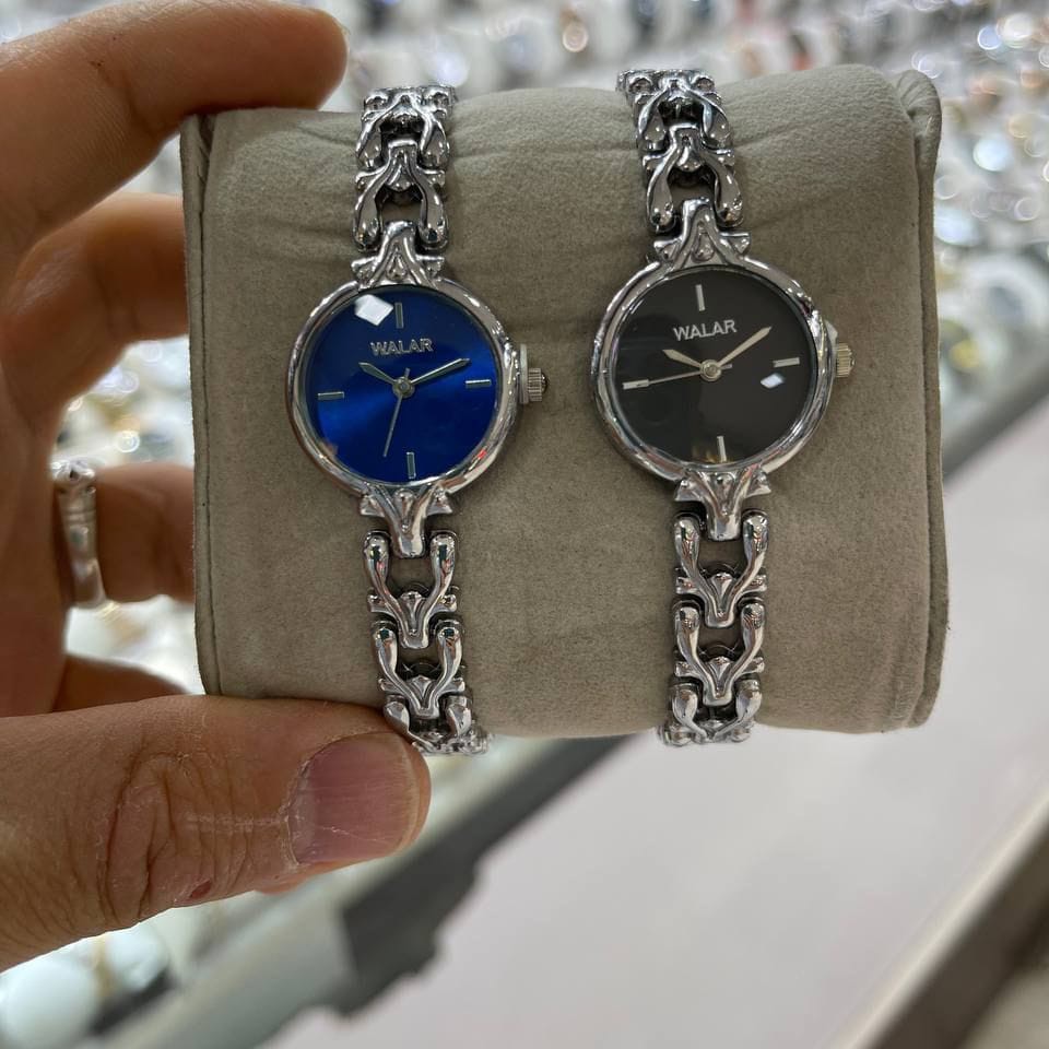 ساعت نقره ای دخترونه