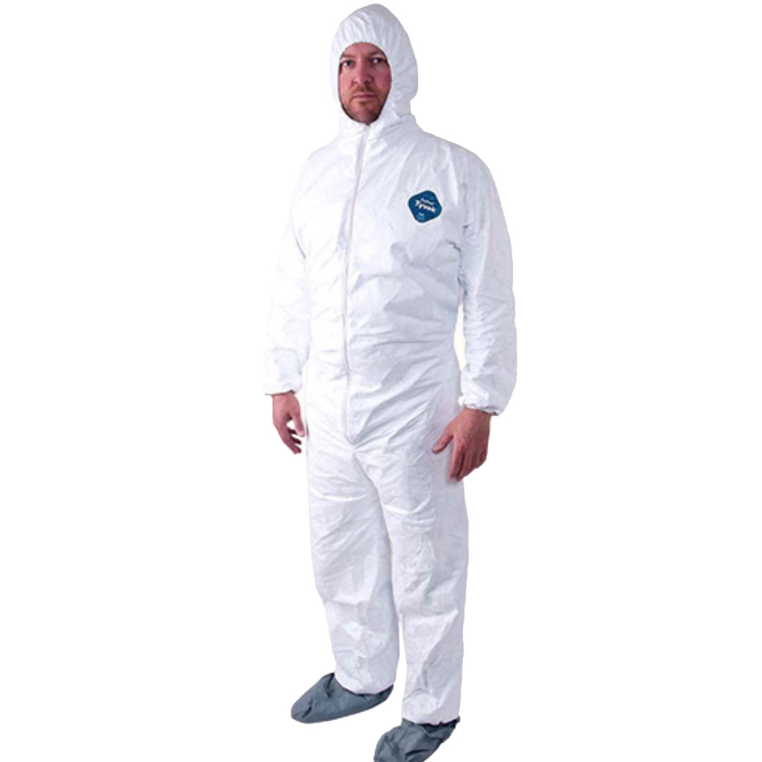 لباس کار مواد شیمیایی DUPONT TYVEK مدل Coverall