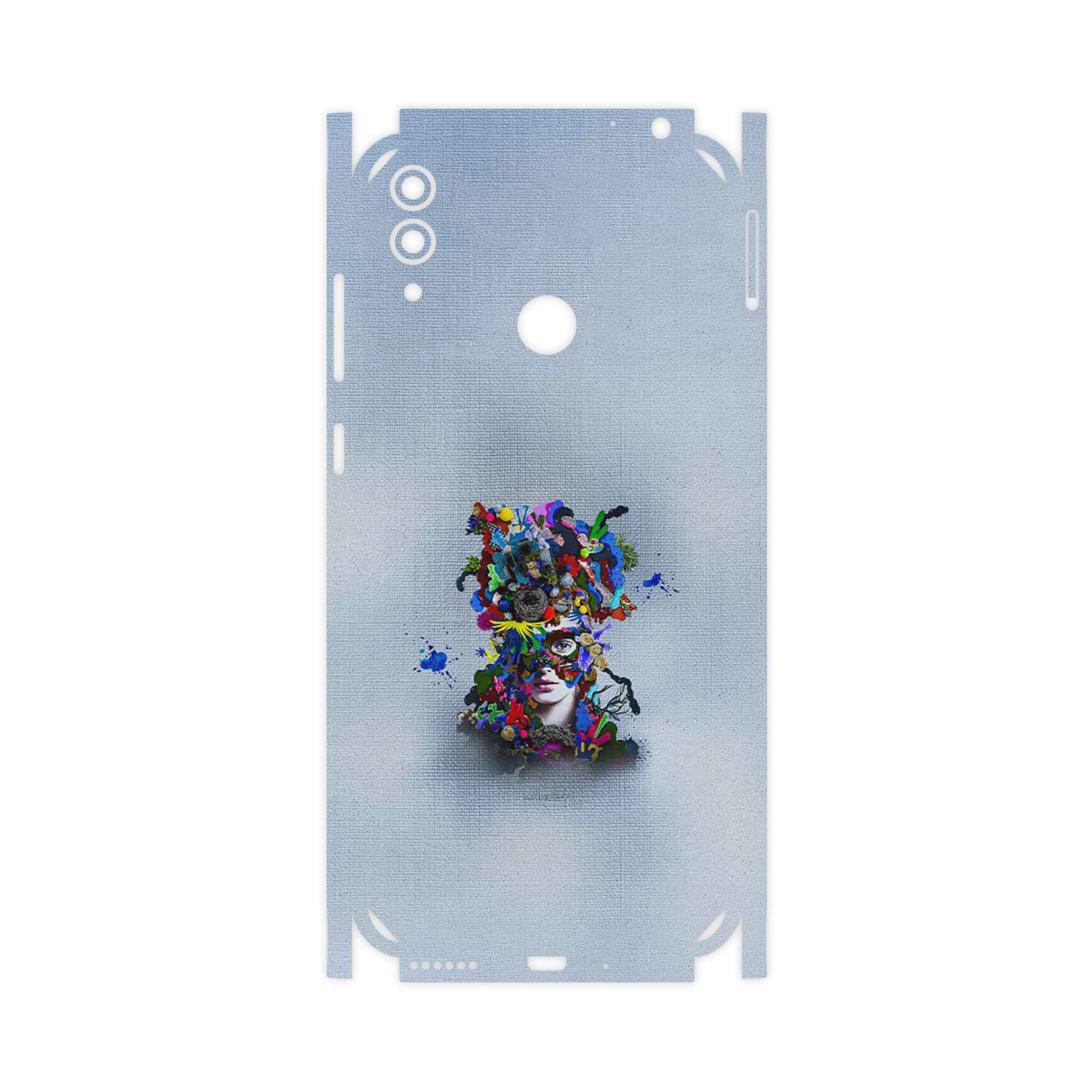 برچسب پوششی ماهوت مدل Collage of surreal Portrait of Women 4-FullSkin مناسب برای گوشی موبایل آنر 8C