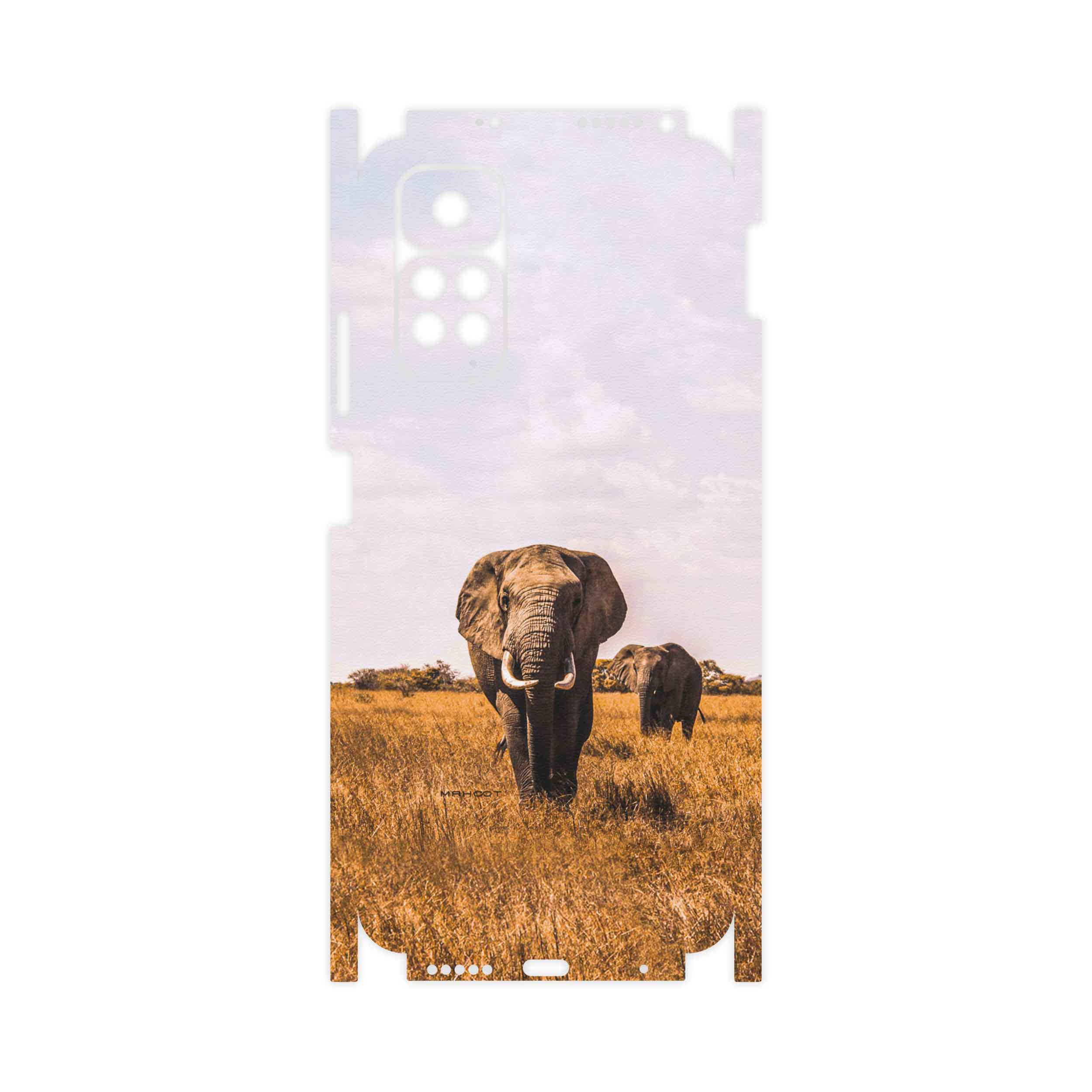 برچسب پوششی ماهوت مدل Elephant-FullSkin مناسب برای گوشی موبایل شیائومی Redmi Note 11S
