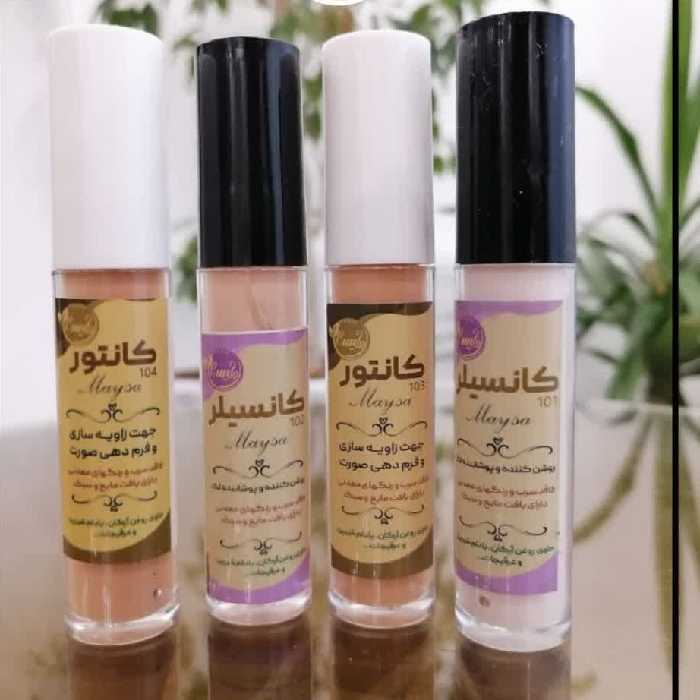 کانتور مایع طبیعی در دو رنگ 