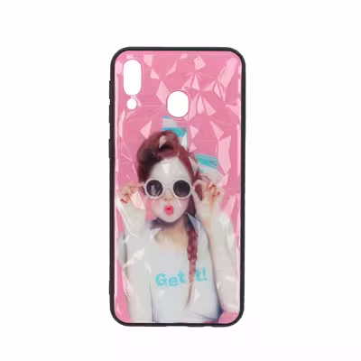 کاور طرح دختر کد 03 مناسب برای گوشی موبایل سامسونگ Galaxy M20 
