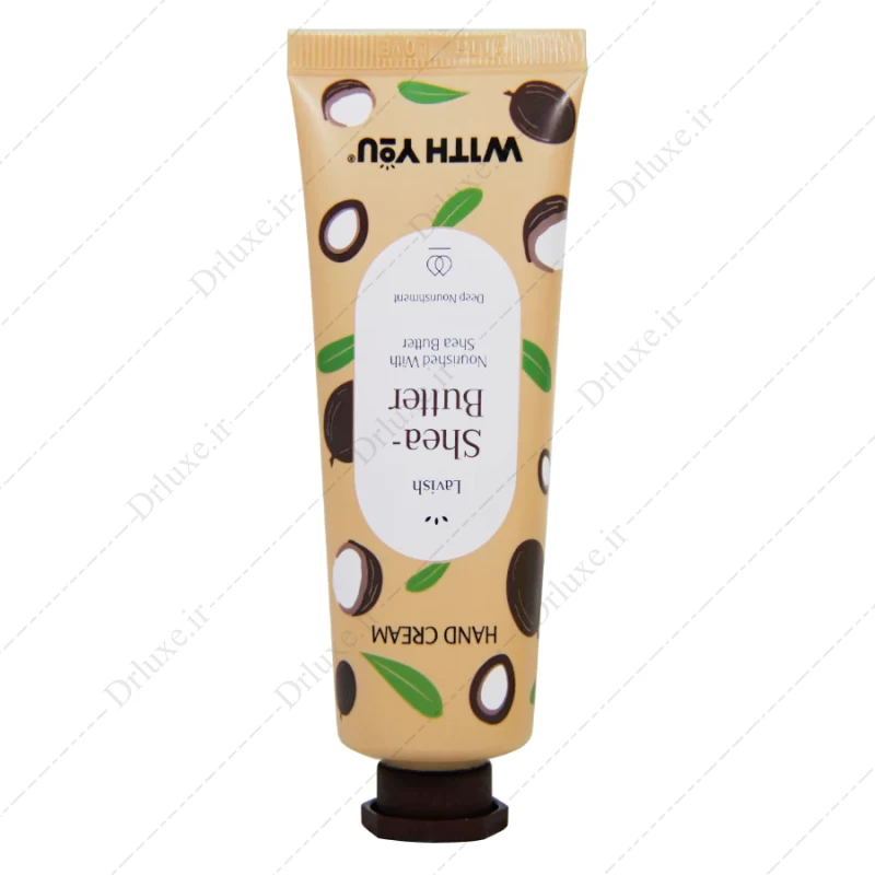 کرم مرطوب کننده دست عصاره روغن دانه شی باتر ویت یو 50 میل - دکتر لوکس