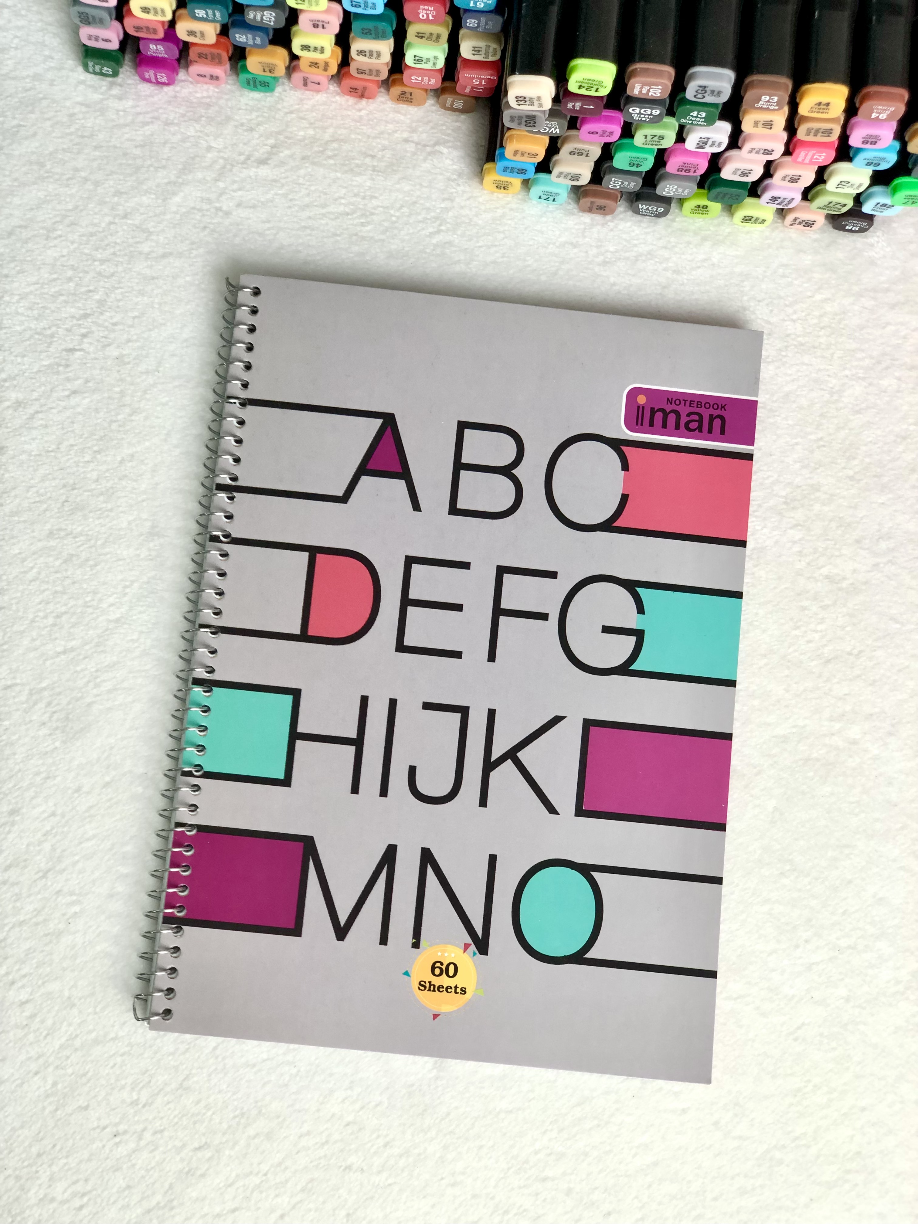 دفتر زبان 60 برگ ایمان