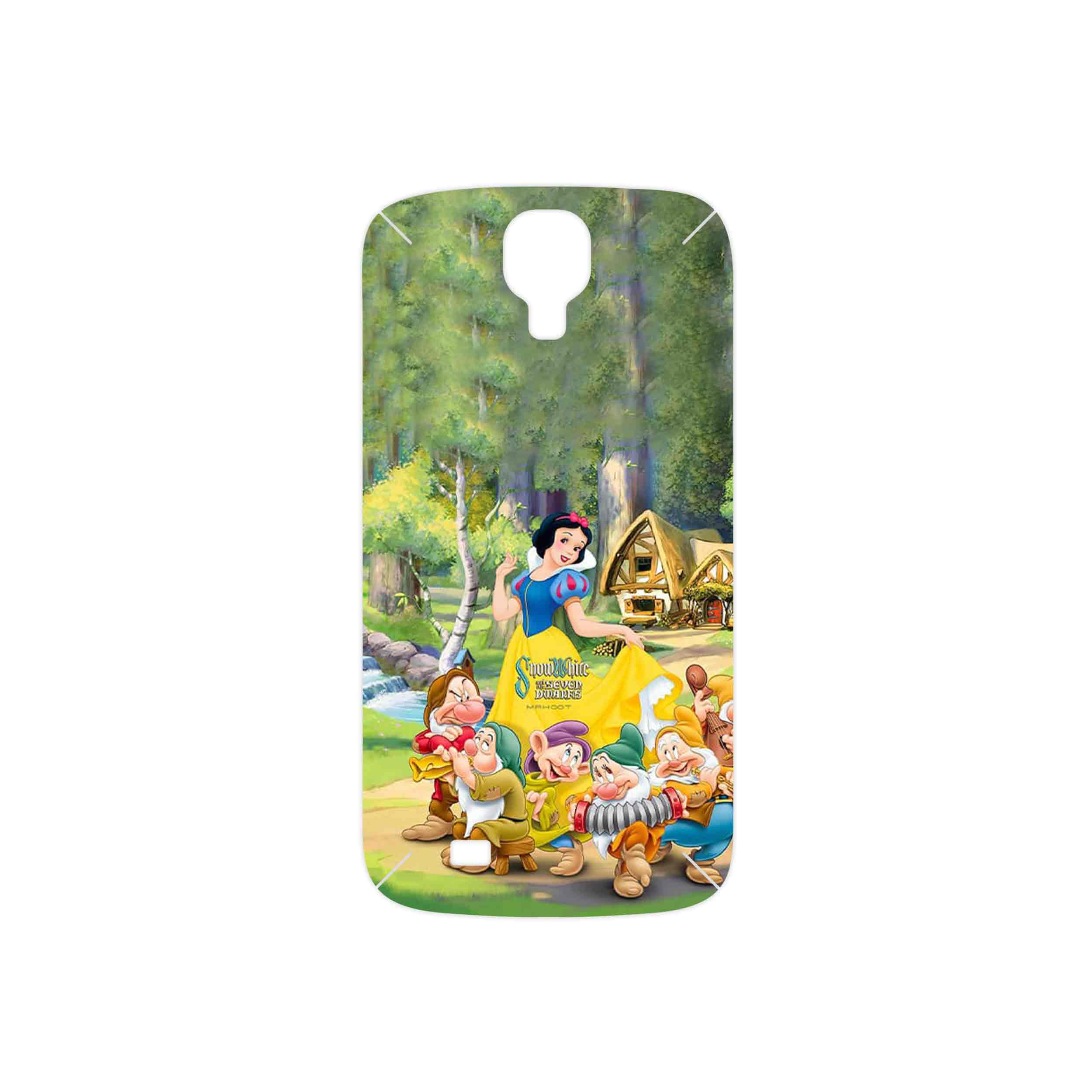 برچسب پوششی ماهوت مدل Snow White مناسب برای گوشی موبایل سامسونگ Galaxy S4