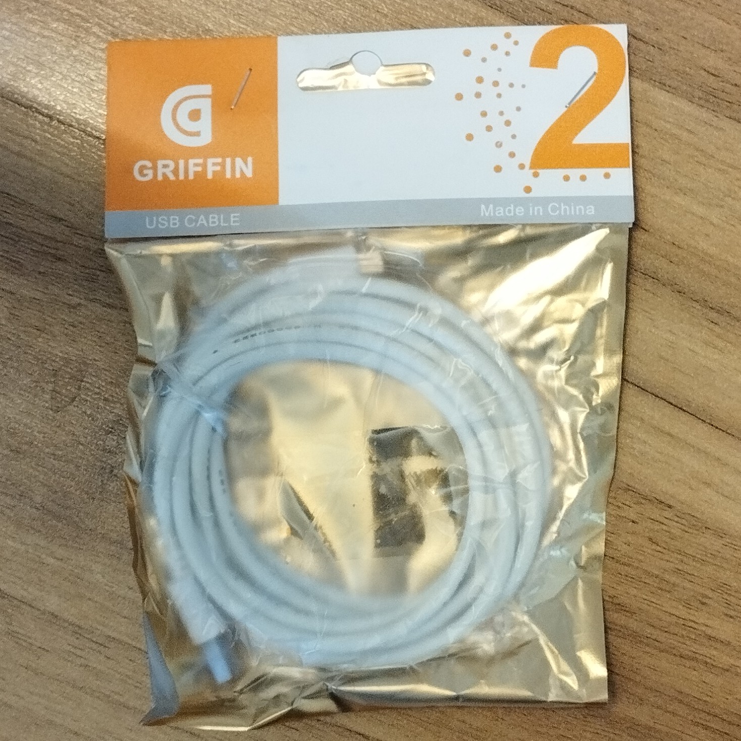 کابل شارژ micro usb مدل گریفین 2 متری 