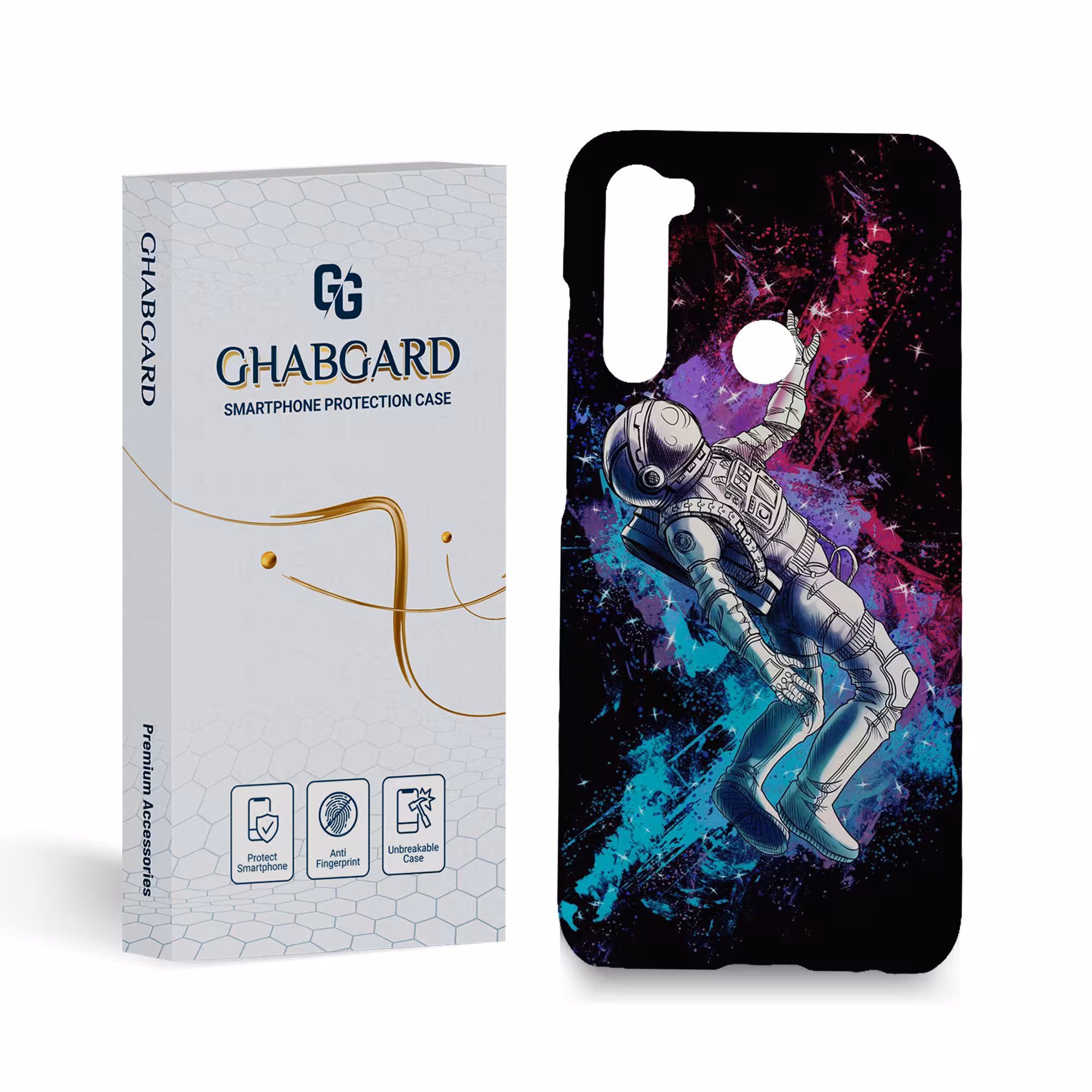 کاور قاب گارد مدل پسرانه مناسب برای گوشی موبایل شیائومی mi note 8t