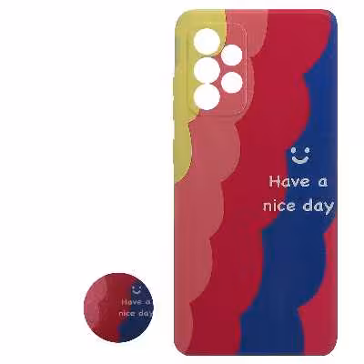 کاور مدل M0055 مناسب برای گوشی موبایل سامسونگ Galaxy A52 / A52s به همراه پایه نگهدارنده