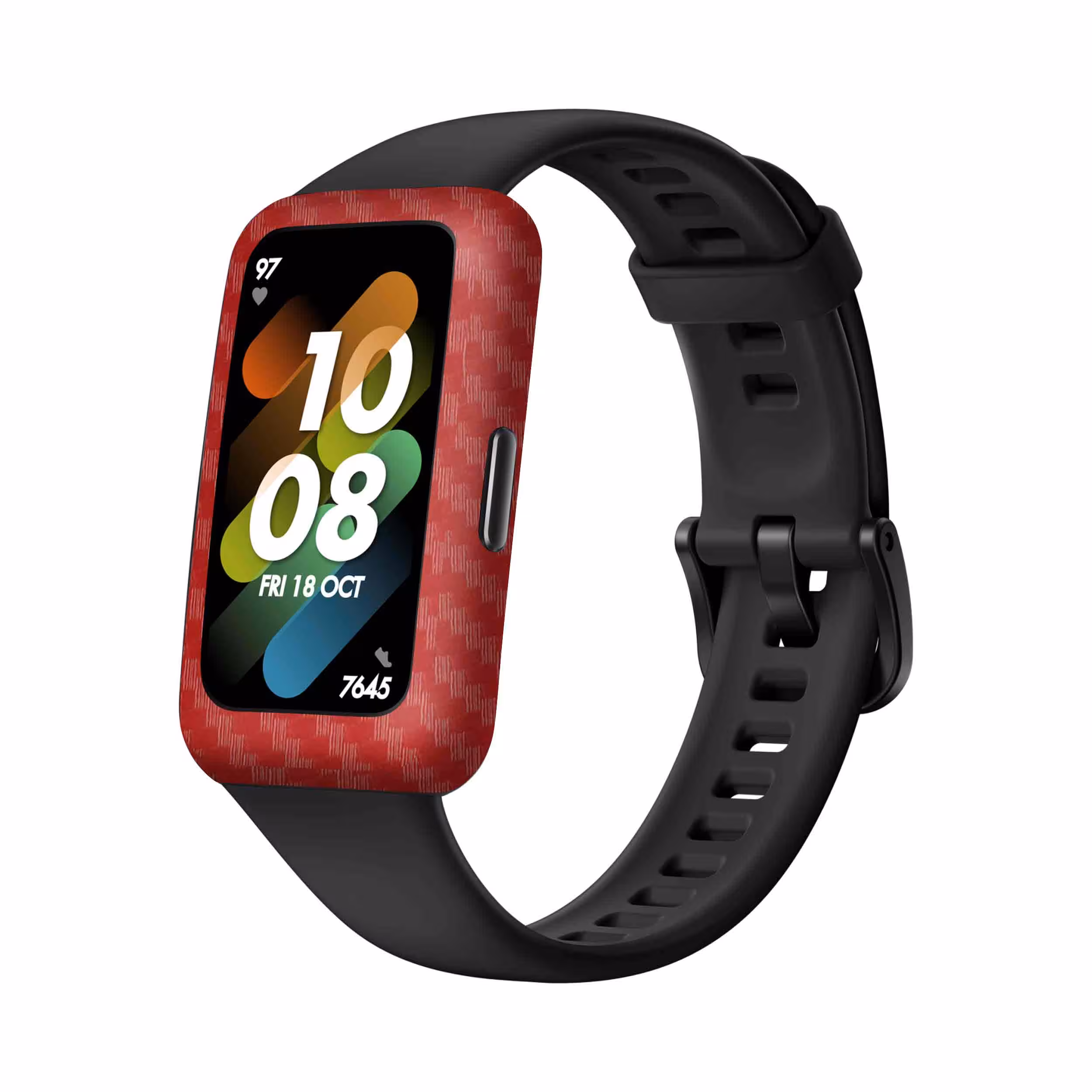 برچسب ماهوت طرح Red-Fiber مناسب برای ساعت هوشمند هوآوی Band 7