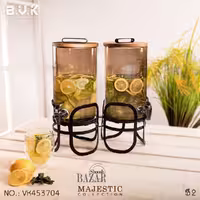 کلمن شیشه ای دو قلو شامپاینی بی وی کی کد 453704