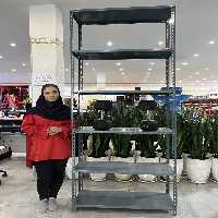 خرید و قیمت ست قفسه انباری 6 طبقه سایز 95x30 ارتفاع 300 - قفسه‌بندی وکیلی