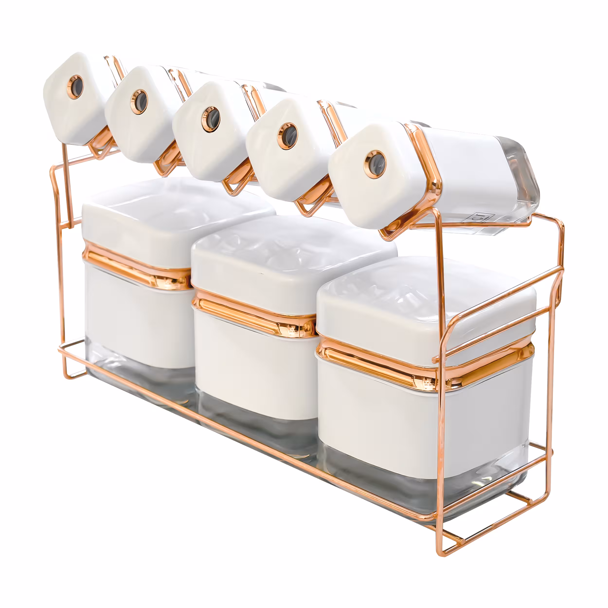  ست جای ادویه 8 پارچه  پاچی مدل Flona-k