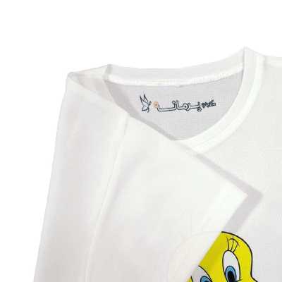 تی شرت بچگانه پرمانه طرح توییتی کد pmt.4371