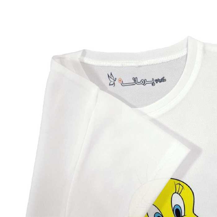 تی شرت بچگانه پرمانه طرح توییتی کد pmt.4371