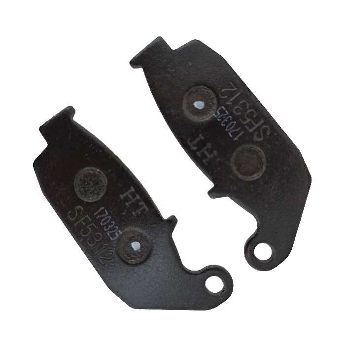 لنت ترمز عقب موتور سیکلت تی وی اس مدل T180 مناسب برای آپاچی