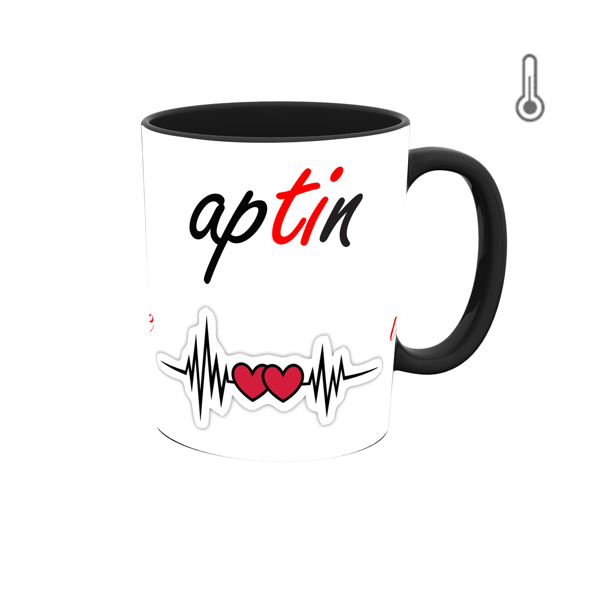 ماگ حرارتی طرح اسم آپتین