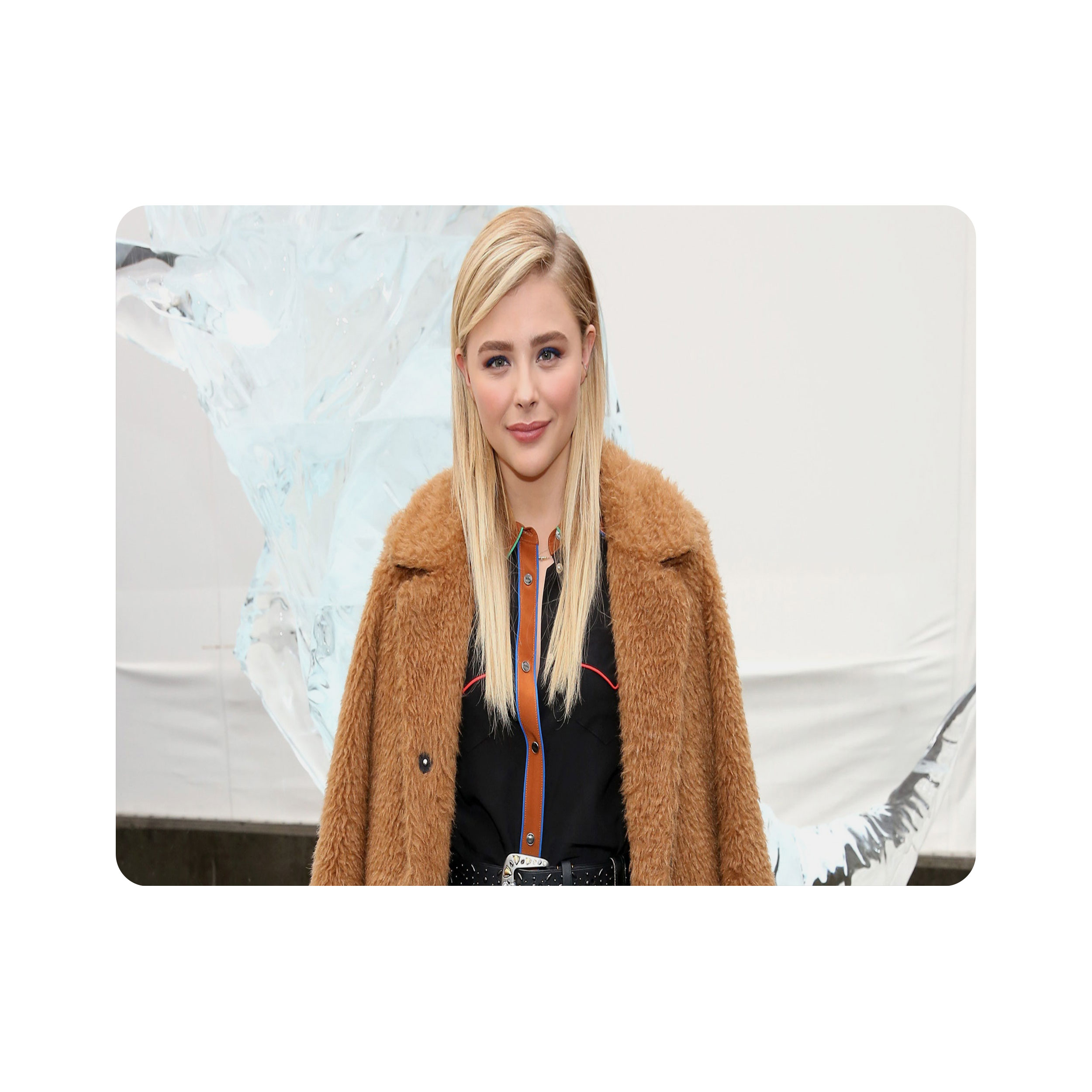 ماوس پد اطلس آبی طرح بازیگر کلویی گریس مورتز مدل T6583