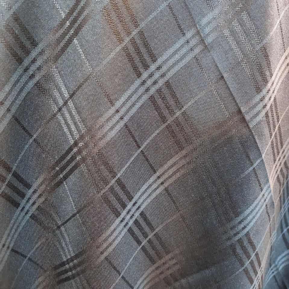 روسری مشکی میله ای