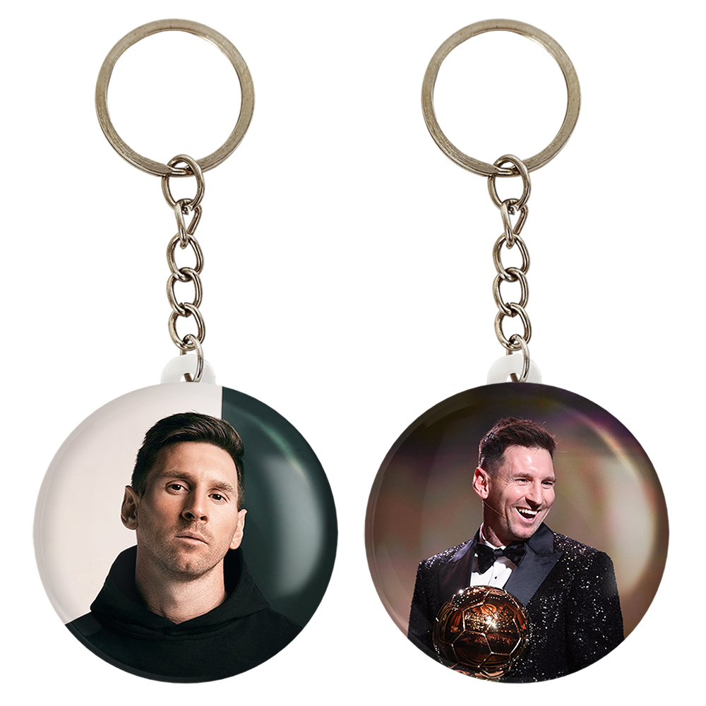 جاکلیدی خندالو مدل لیونل مسی کد 1396413971 مجموعه 2 عددی