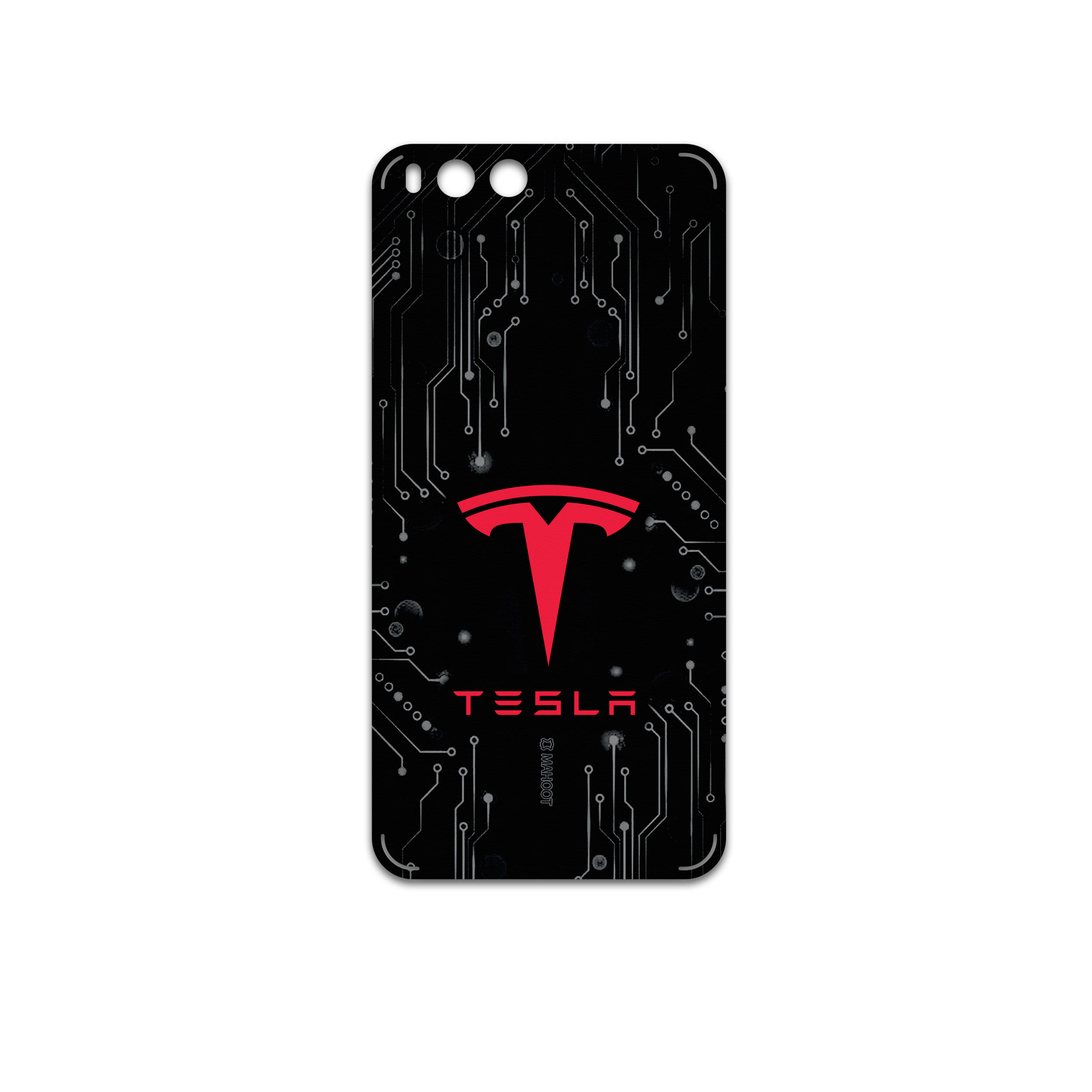 برچسب پوششی ماهوت مدل TESLA-Motors مناسب برای گوشی موبایل شیائومی Mi 6
