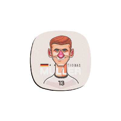 زیر لیوانی ترمه طراحان ایده مدل توماس مولر کد cfp1894