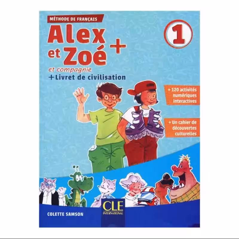 Alex et Zoe et compagnie 1 کتاب