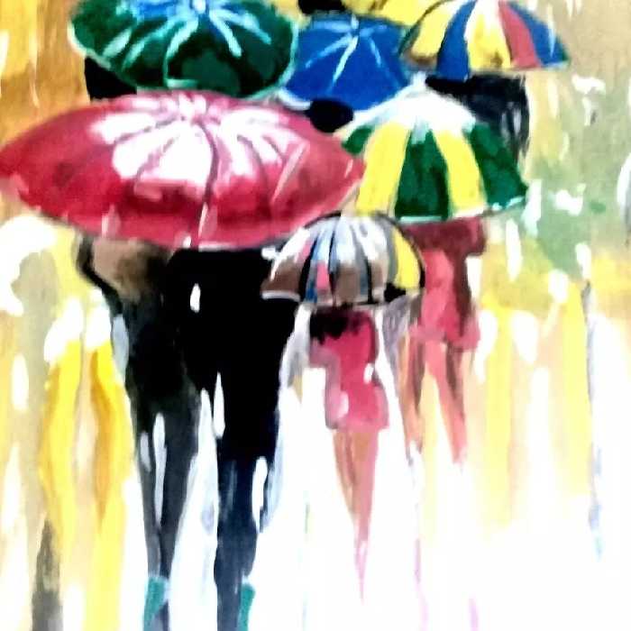 نقاشی روی مقوا در ابعاد مختلف