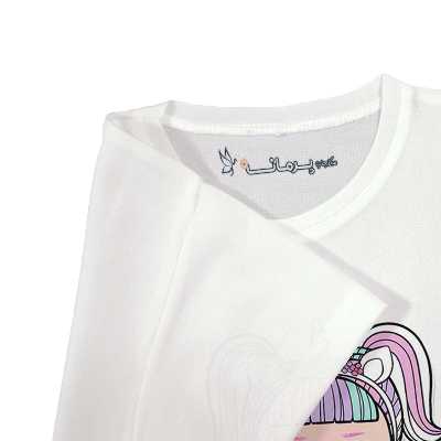تی شرت بچگانه پرمانه طرح یونیکورن کد pmt.3275