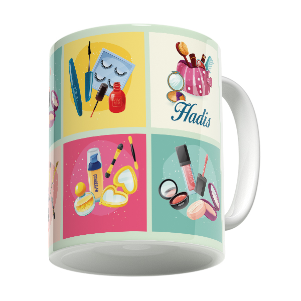 ماگ لاژید مدل آرایشگر طرح حدیث