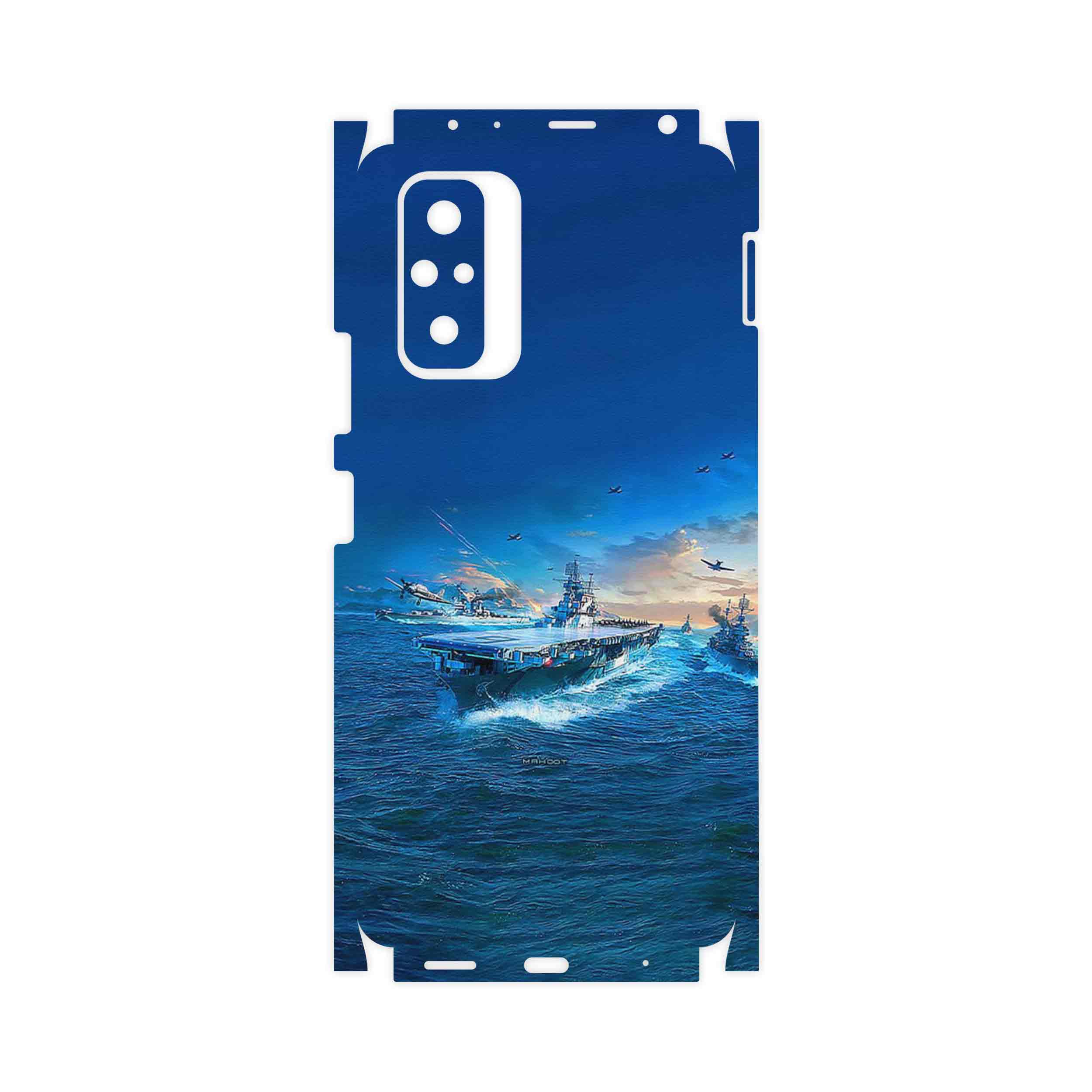 برچسب پوششی ماهوت مدل Warship-FullSkin مناسب برای گوشی موبایل شیائومی Redmi Note 10 Pro Max