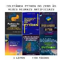 خرید و دانلود نسخه کامل کتاب 6 em 1 - Coleção Python do ZERO às Redes Neurais Artificiais