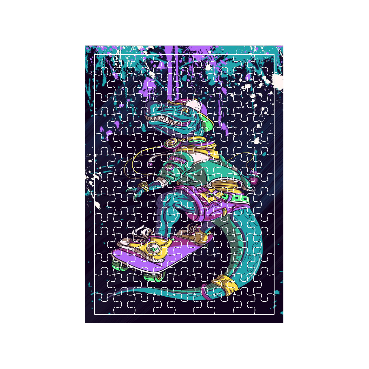 پازل 117 تکه مدل دایناسور کد 1942