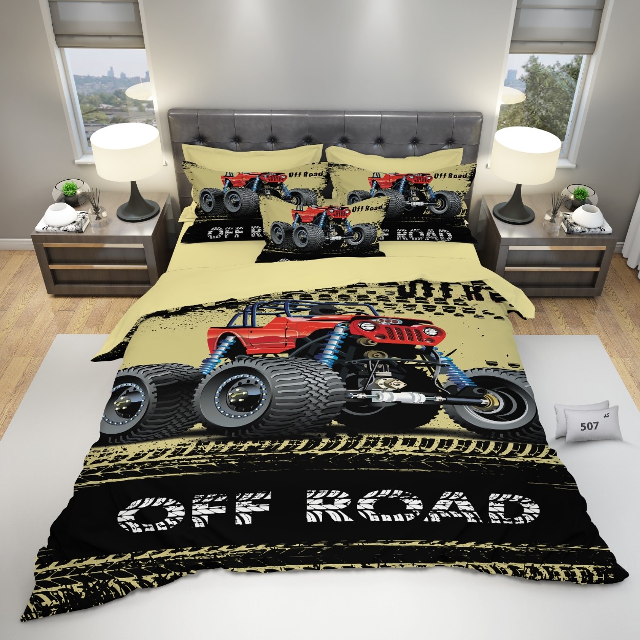 سرویس روتختی ایلا کد 507 یکنفره 4 تکه