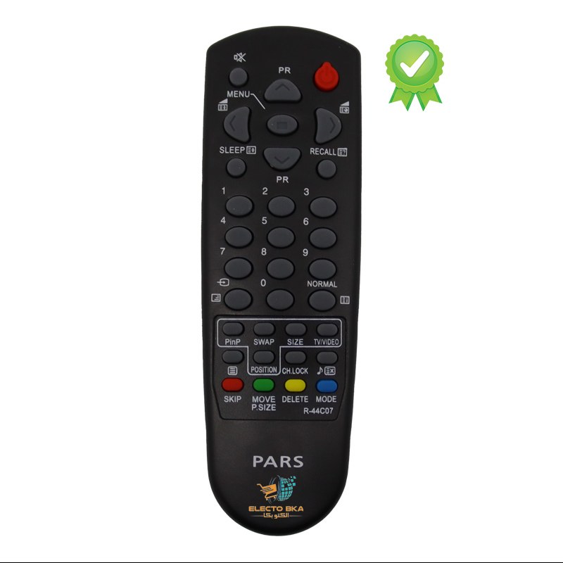 کنترل پارس R-44C07 - کنترل تلویزیون پارس الکتوبکا 897