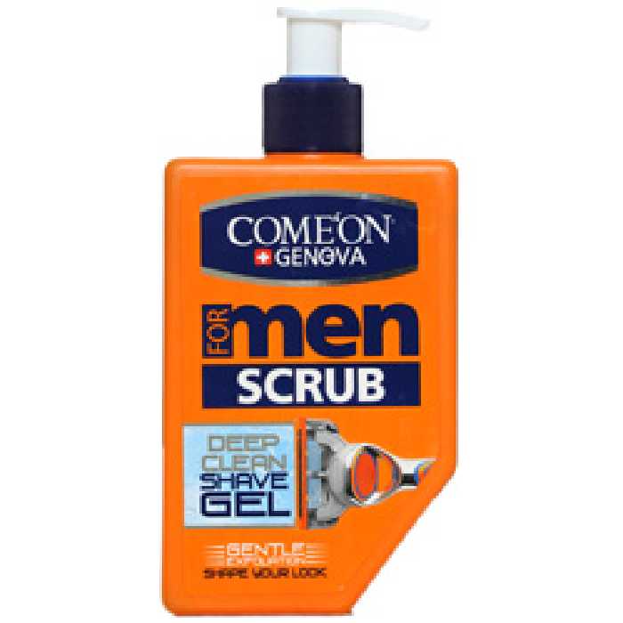 ژل اصلاح آقایان اسکراب کامان