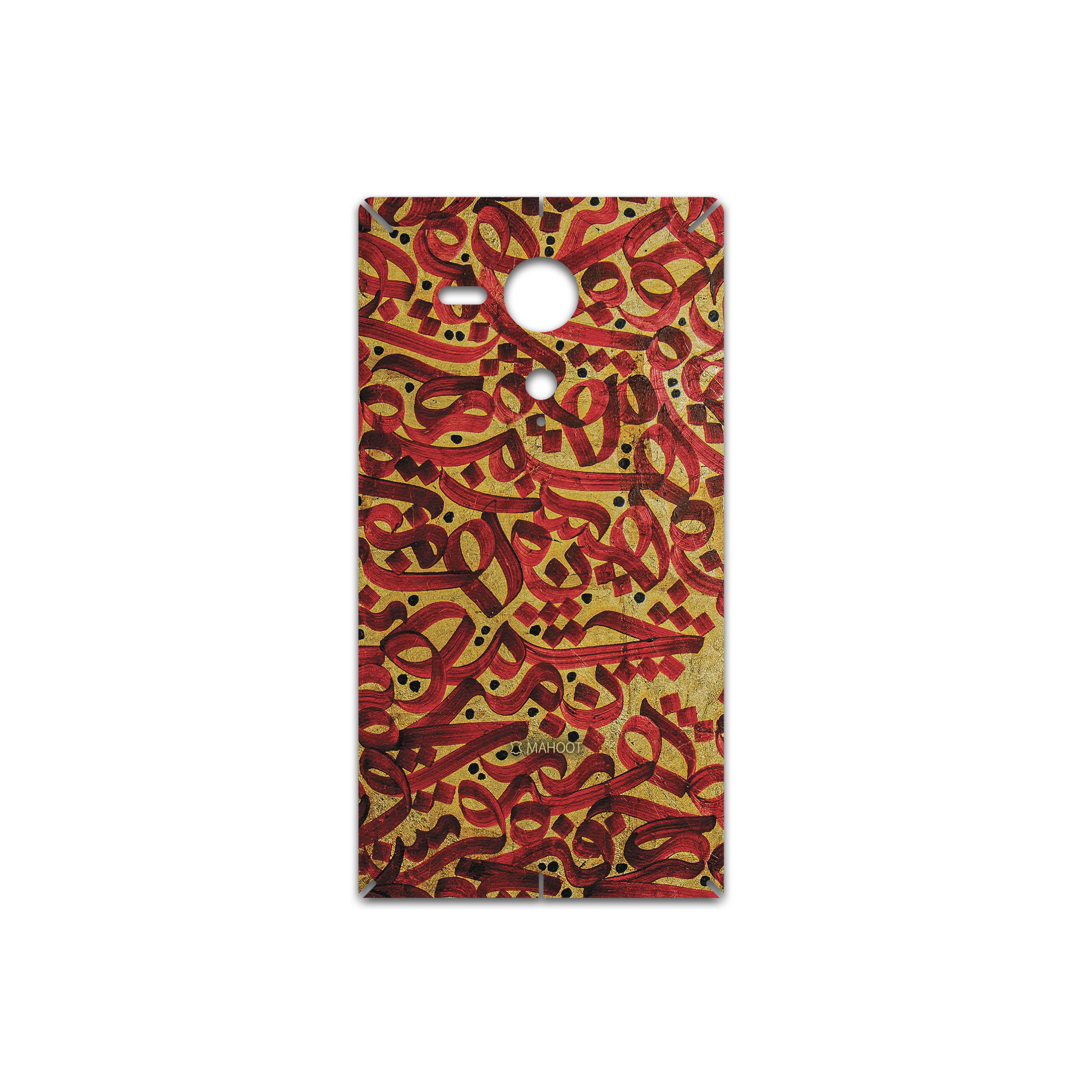 برچسب پوششی ماهوت مدل Nastaliq-6 مناسب برای گوشی موبایل سونی Xperia SP